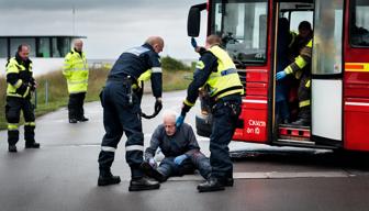 68-Jähriger in Cuxhaven an Bushaltestelle mit Benzin übergossen und angezündet