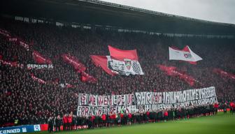 Choreografie der Hannover-Fans zum 15. Todestag von Robert Enke