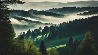 Die Bedeutung des Namens Schwarzwald: Herkunft und Bedeutung des Begriffs 'Schwarzwald'