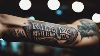 Die Bedeutung des 'Ride or Die' Tattoos: Eine tiefere Einsicht in seine Symbolik und Bedeutung