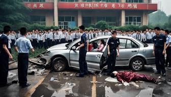 Mehrere Verletzte bei Unfall vor Schule in China